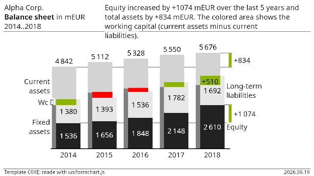 Template C01E — Balance sheet in mEUR